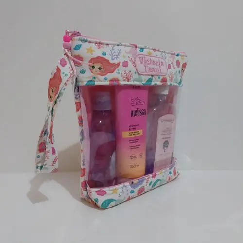 Necessaire com Visor Hora do Banho