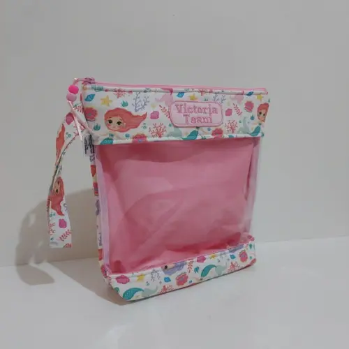 Necessaire com Visor Hora do Banho