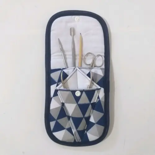 Porta alicate kit manicure