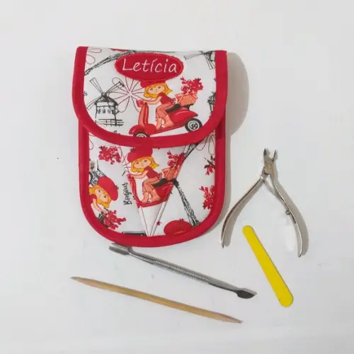 Porta alicate kit manicure
