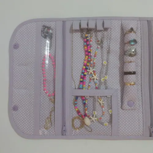 Porta bijuteria anel, brinco, pulseira, correntes