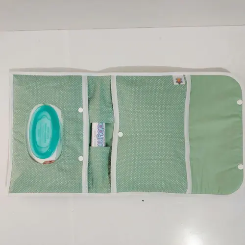 Porta Capa de Vacina e Porta Higiene do Bebê