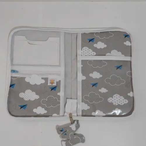 Porta Carteira De Vacina Chuva De Bênçãos Nuvem