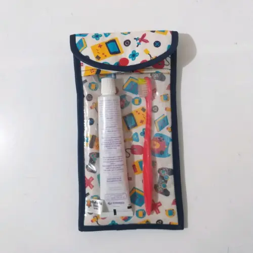 Porta escova e pasta de dentes mod4