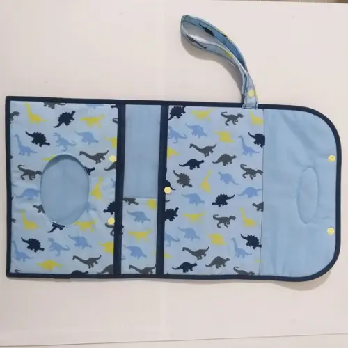 Porta fraldas portátil dinossauro