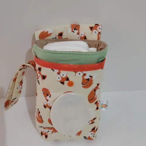 Porta Fraldas Portátil Higiene do Bebê