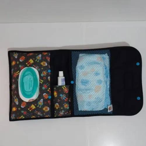 Porta Lenço Umedecido Fraldas e Pomada