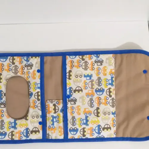 Porta lenço umedecido fraldas e pomada borboleta