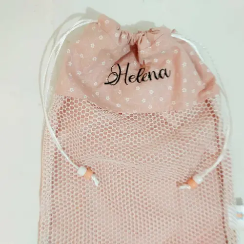 Porta Sapatilhas de Ballet com Visor e Nome