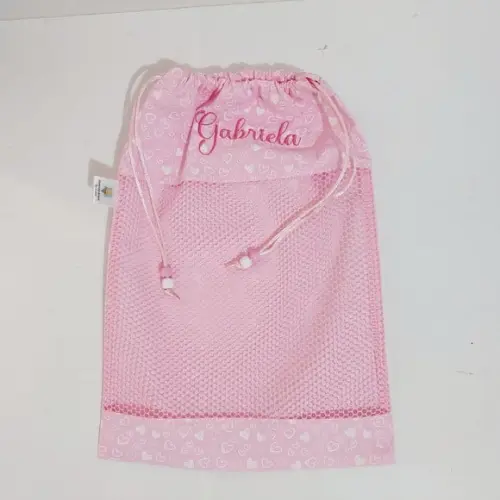 Porta Sapatilhas de Ballet com Visor e Nome
