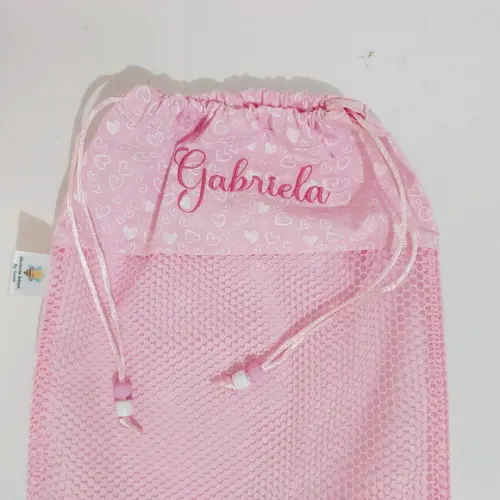 Porta Sapatilhas de Ballet com Visor e Nome