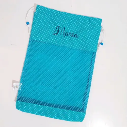 Porta Sapatilhas de Ballet Poa com Visor e Nome