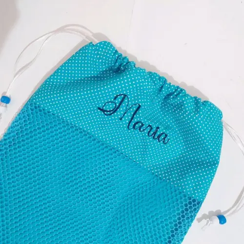 Porta Sapatilhas de Ballet Poa com Visor e Nome