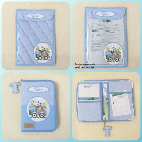 Porta vacina e porta documento