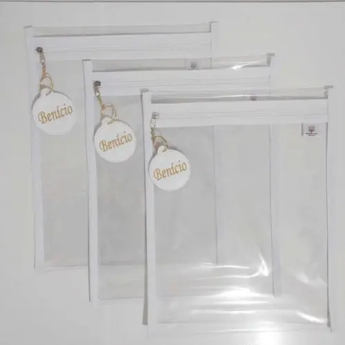 Saquinho (kit C/3) Organizador Maternidade com Tag Plástico