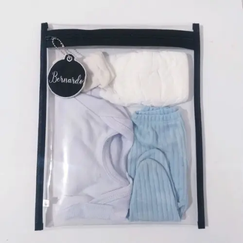 Saquinho (kit C/6) Organizador Maternidade com Tag Plástico
