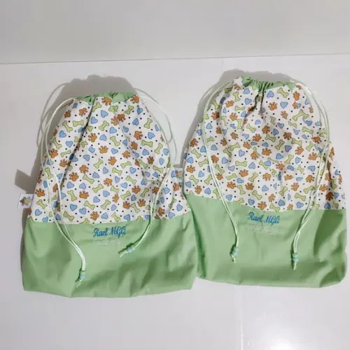 Saquinho Roupa Suja e Limpa Organizador Tecido Personalizado