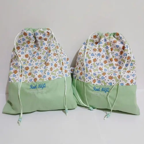 Saquinho Roupa Suja e Limpa Organizador Tecido Personalizado