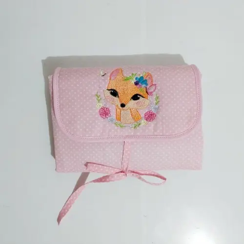 Trocador Portátil de Bebê Raposinha