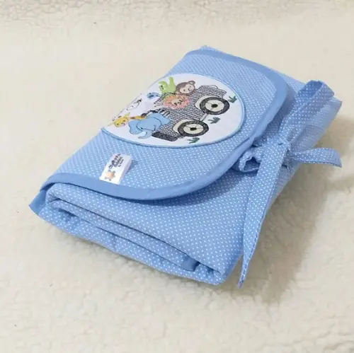 Trocador portátil de bebê safari