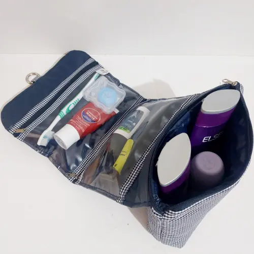 Necessaire organizadora de viagem