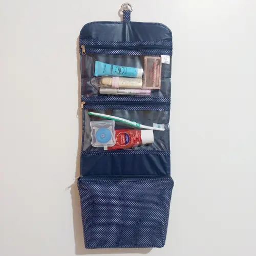 Necessaire organizadora de viagem