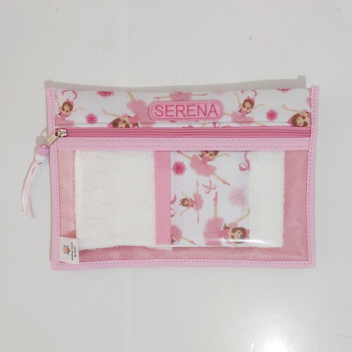 Kit creche escola personalizado limpinha sujinha higiene bucal hi
