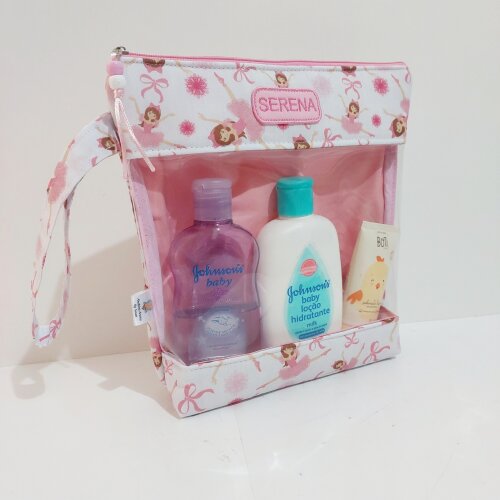 Kit creche escola personalizado limpinha sujinha higiene bucal hi