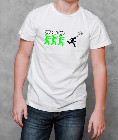 Camiseta Infantil Ataque Zumbi Fantasia Halloween