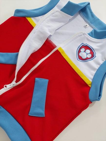 Colete Patrulheiro Personalizado Tabela 06 a 10 Anos