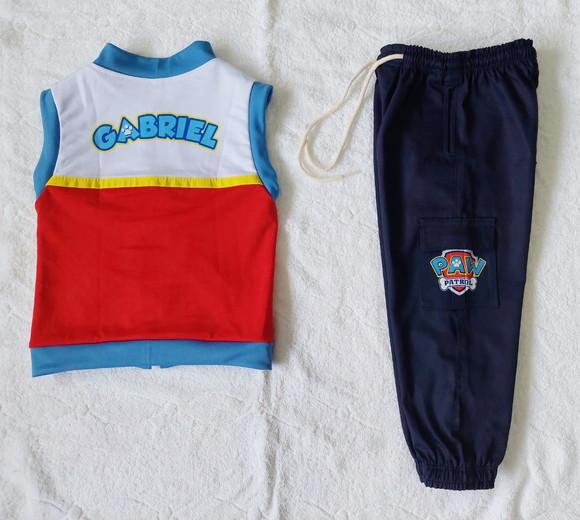 Conjunto Patrulheiro - 3 Peças 06 ao 10 Anos