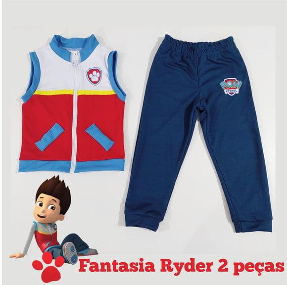 Conjunto Patrulheiro Personalizado Tabela 02 a 06 Anos