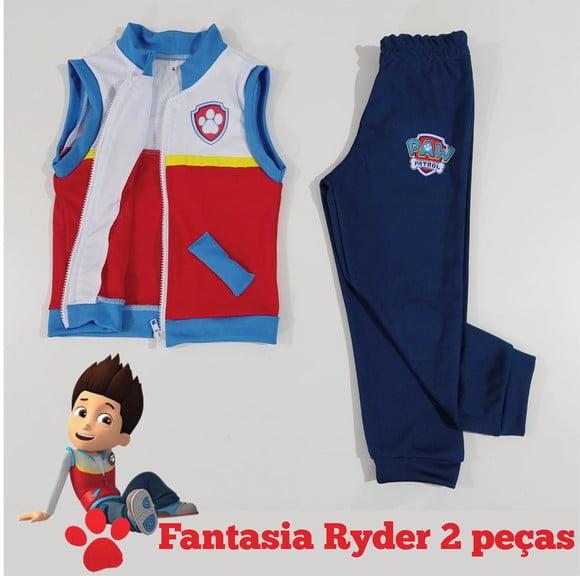 Conjunto Patrulheiro Personalizado Tabela 02 a 06 Anos