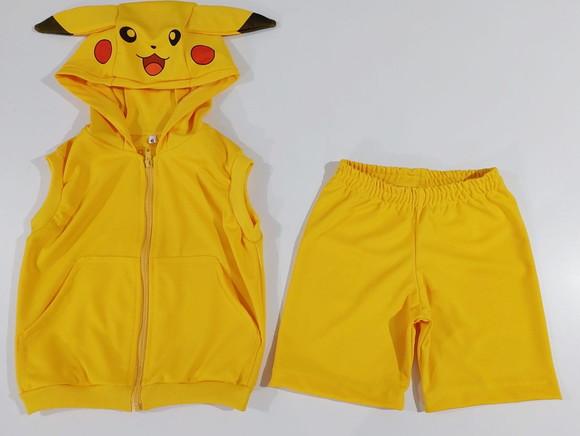 Conjunto Pikachu Personalizado com o Nome