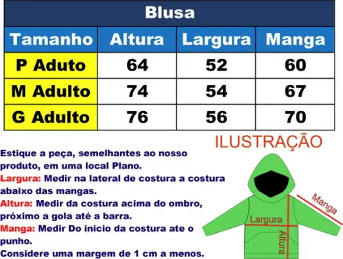 Blusa Leon - Tamanhos Adulto