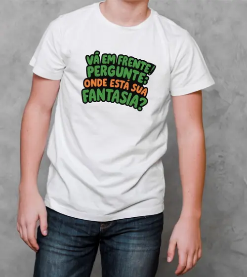 Camiseta Infantil It a Coisa Fantasia Surpresa Halloween
