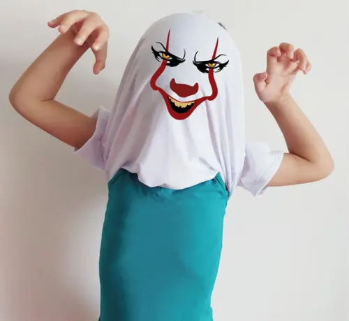 Camiseta Infantil It a Coisa Fantasia Surpresa Halloween
