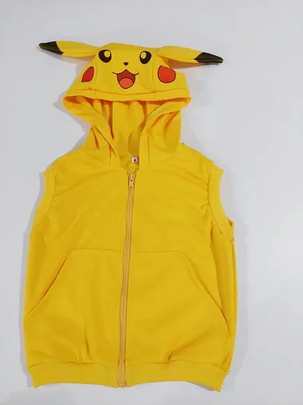 Colete Pikachu Personalizado com o Nome
