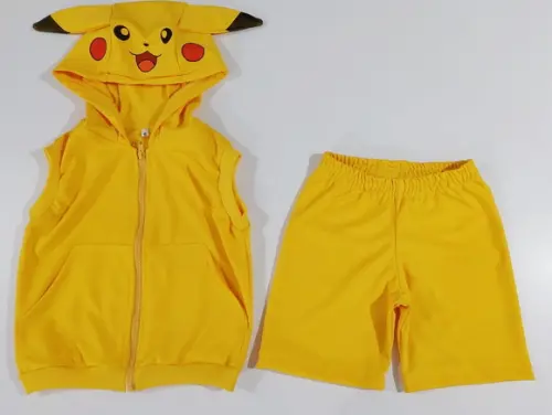 Conjunto Pikachu Personalizado com o Nome