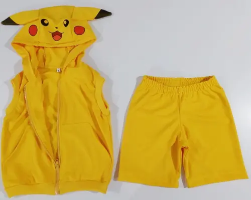 Conjunto Pikachu Personalizado com o Nome