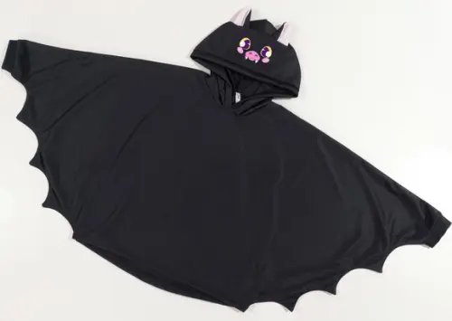 Fantasia Morcego Poncho Infantil