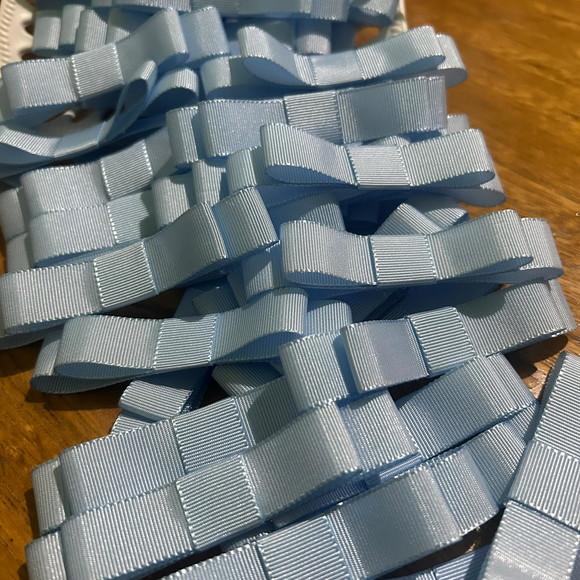 Laço Duplo Azul Bebê