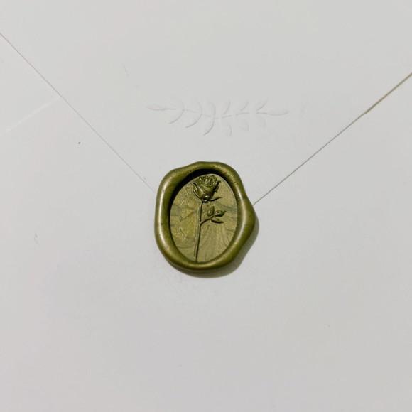 Lacre de Cera - Flor Oval