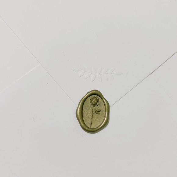 Lacre de Cera - Flor Oval