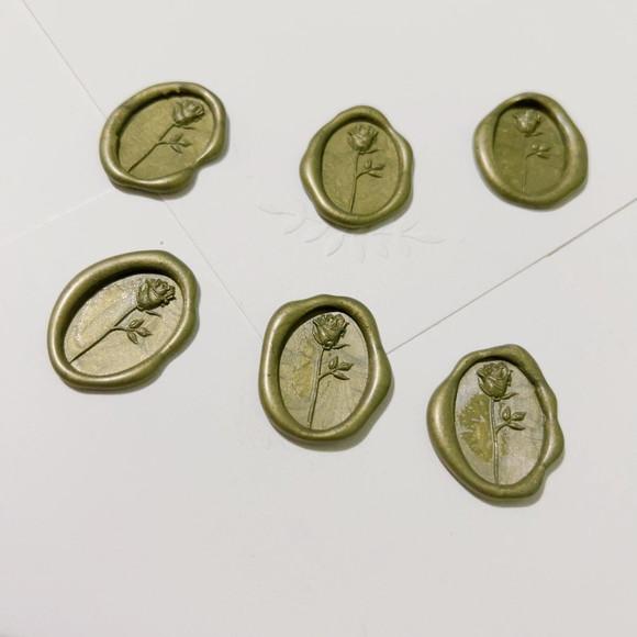 Lacre de Cera - Flor Oval