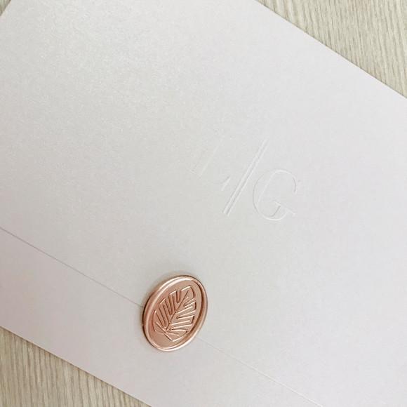 Lacre Oval - Folha Grande