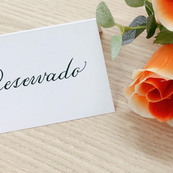 Plaquinhas - Reservado