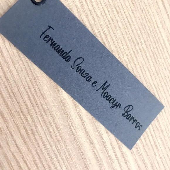 Tag com Nome Convidado