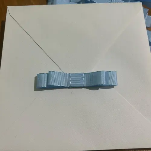 Laço Duplo Azul Bebê