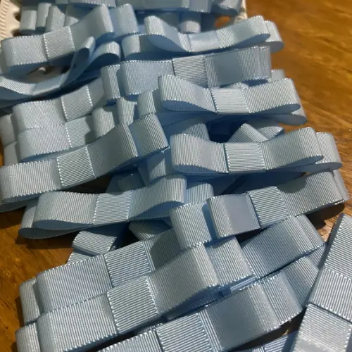 Laço Duplo Azul Bebê